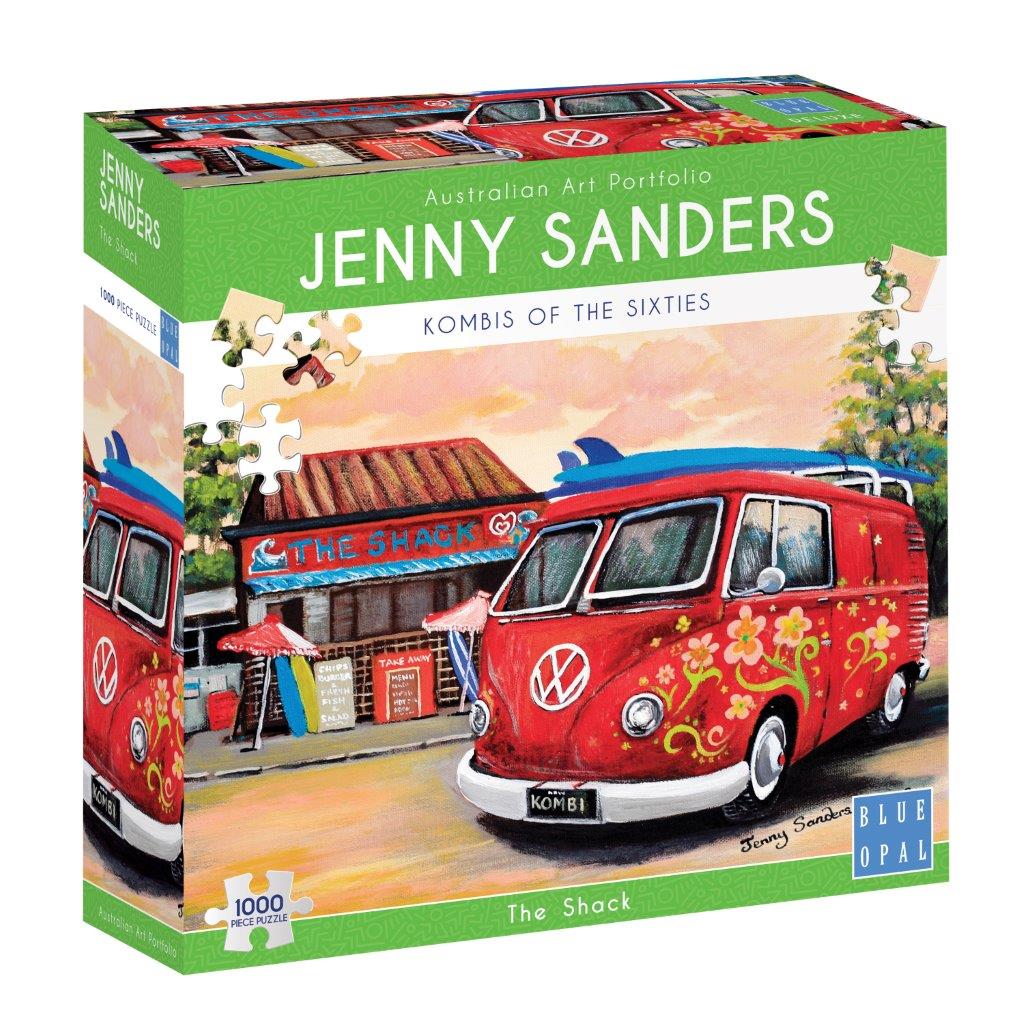 Jenny Sanders: The Shack 1000pc (Blue Opal Puzzle)