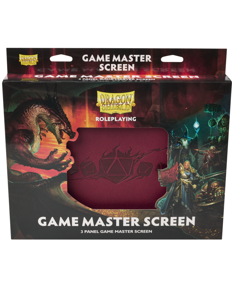 Game Masters Screen - Blood Red (Dragon Shield Roleplaying)