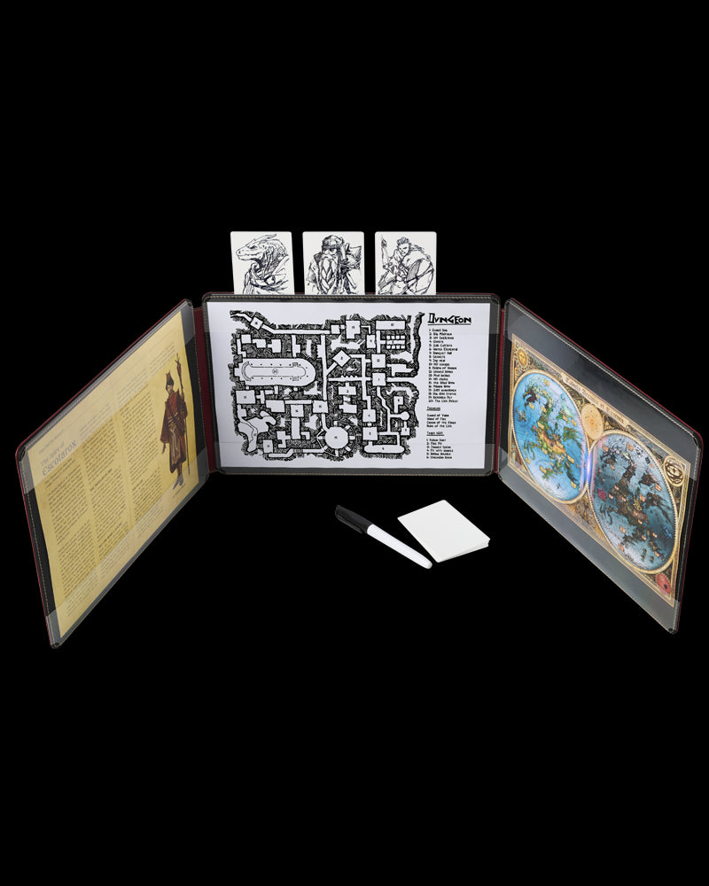 Game Masters Screen - Blood Red (Dragon Shield Roleplaying)