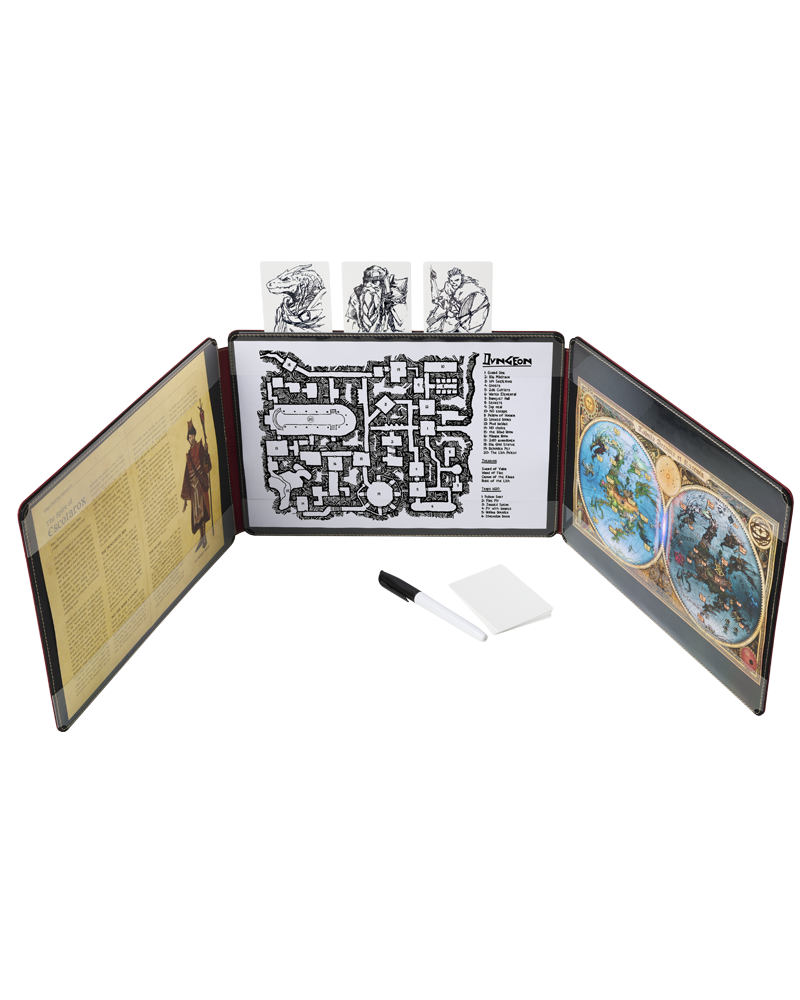 Game Masters Screen - Blood Red (Dragon Shield Roleplaying)