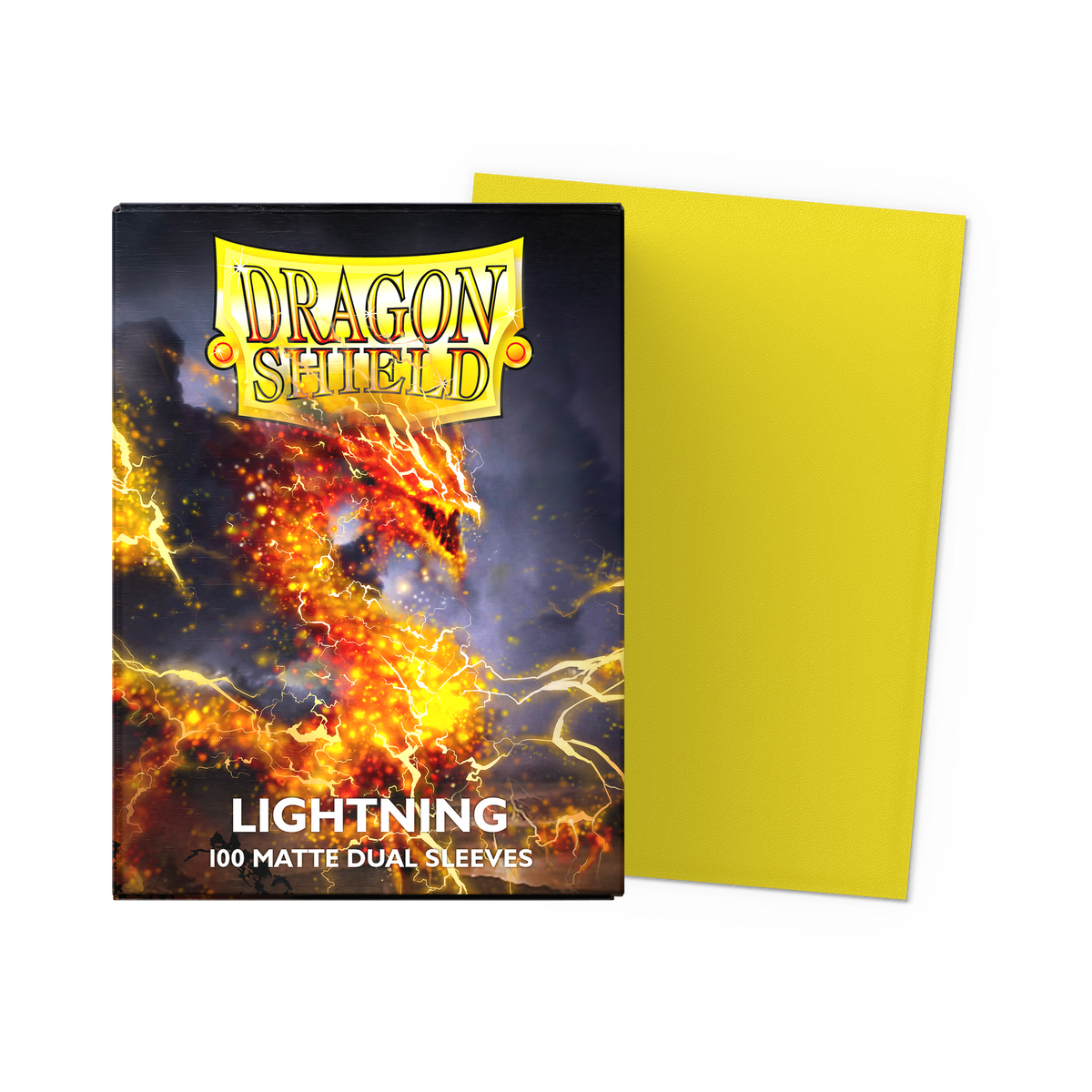 Dragon Shield: Sleeves - Matte Dual - Lightning