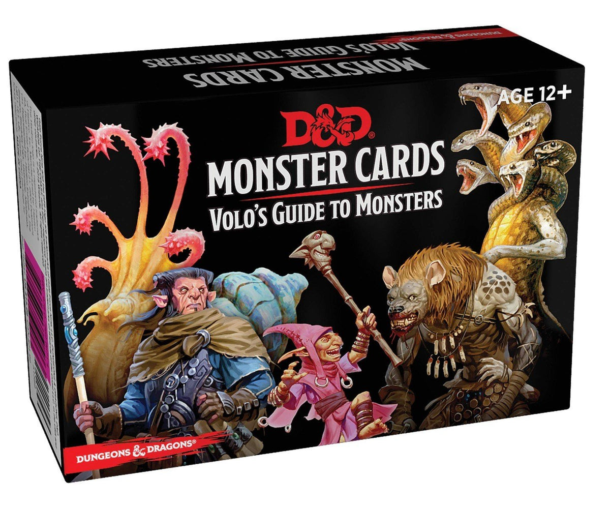 D&D Monster Cards - Volos Guide to Monsters Deck