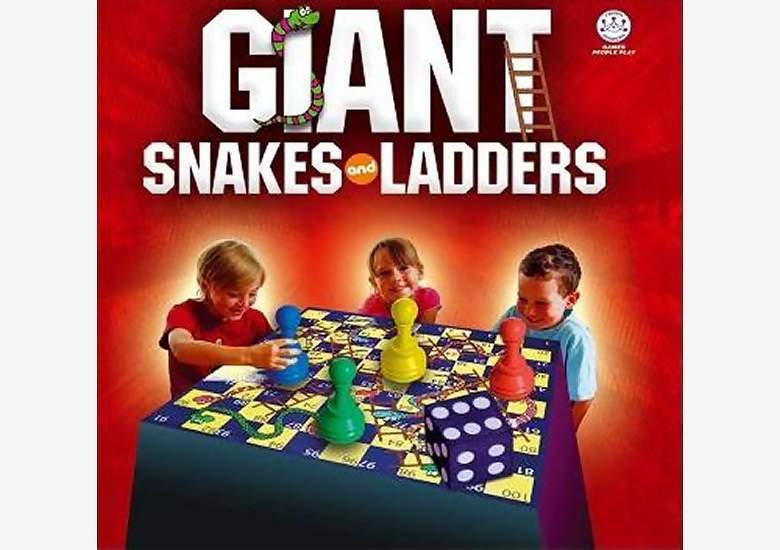 Giant Snakes & Ladders