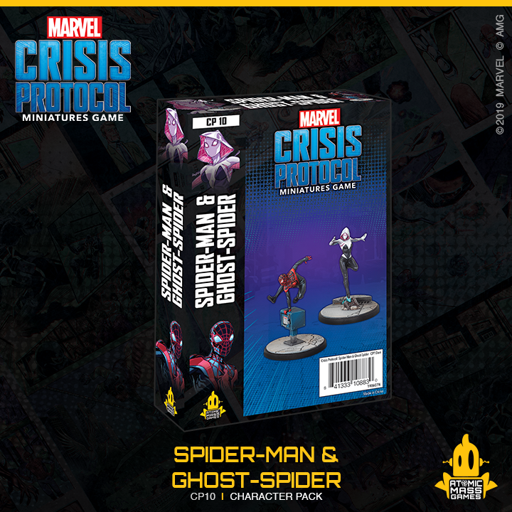 Spider-Man & Ghost-Spider (Marvel Crisis Protocol Miniatures Game)
