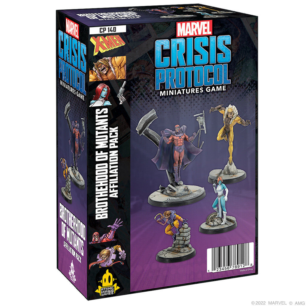 Brotherhood of Mutants Affiliation Pack (Marvel Crisis Protocol)