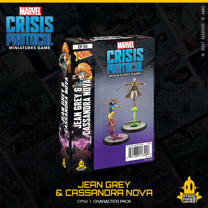 Jean Grey & Cassandra Nova (Marvel Crisis Protocol Miniatures Game)