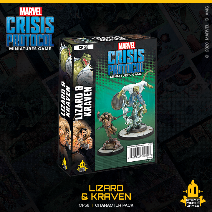Lizard & Kraven (Marvel Crisis Protocol Miniatures Game)