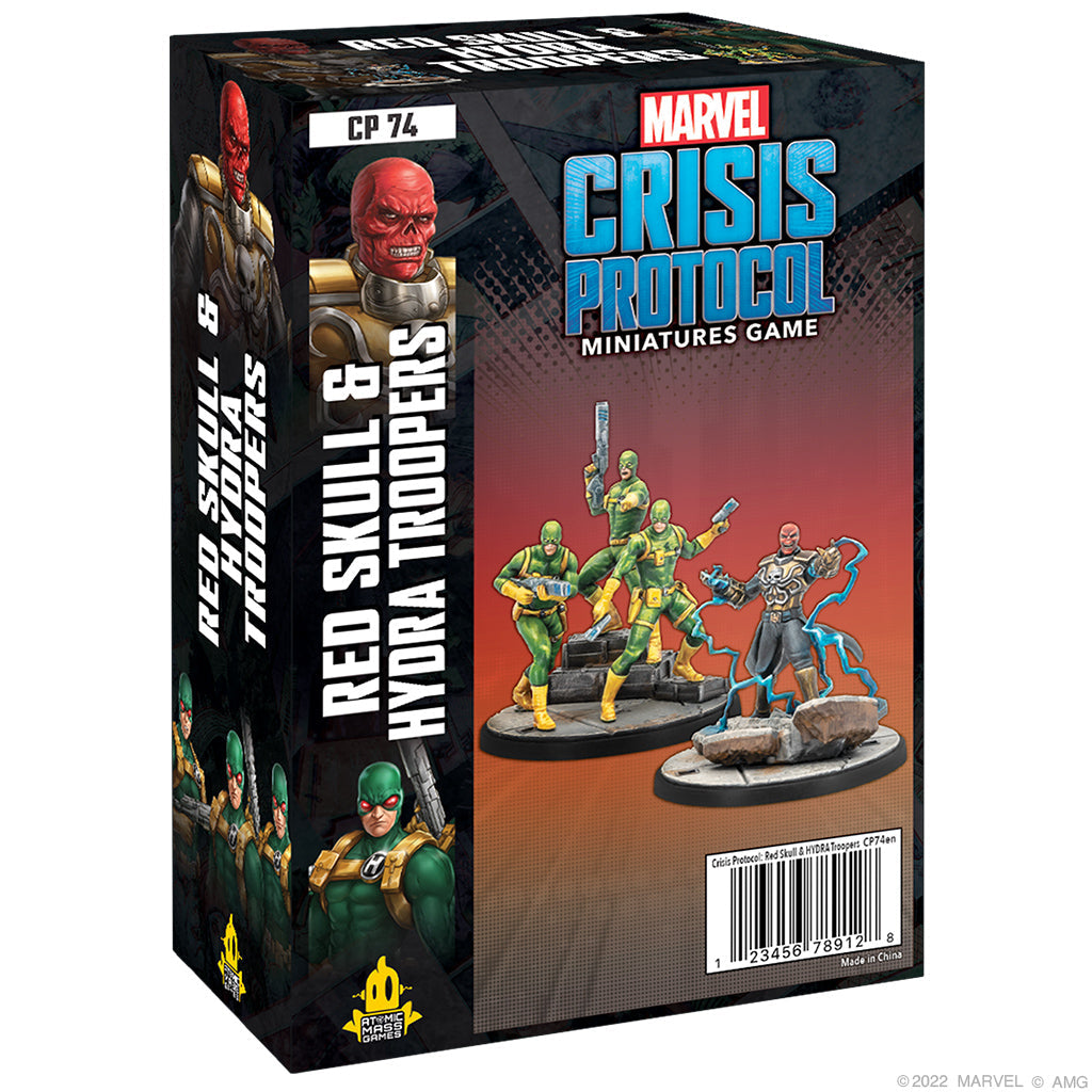 Red Skull &amp; Hydra Troops (Marvel Crisis Protocol)