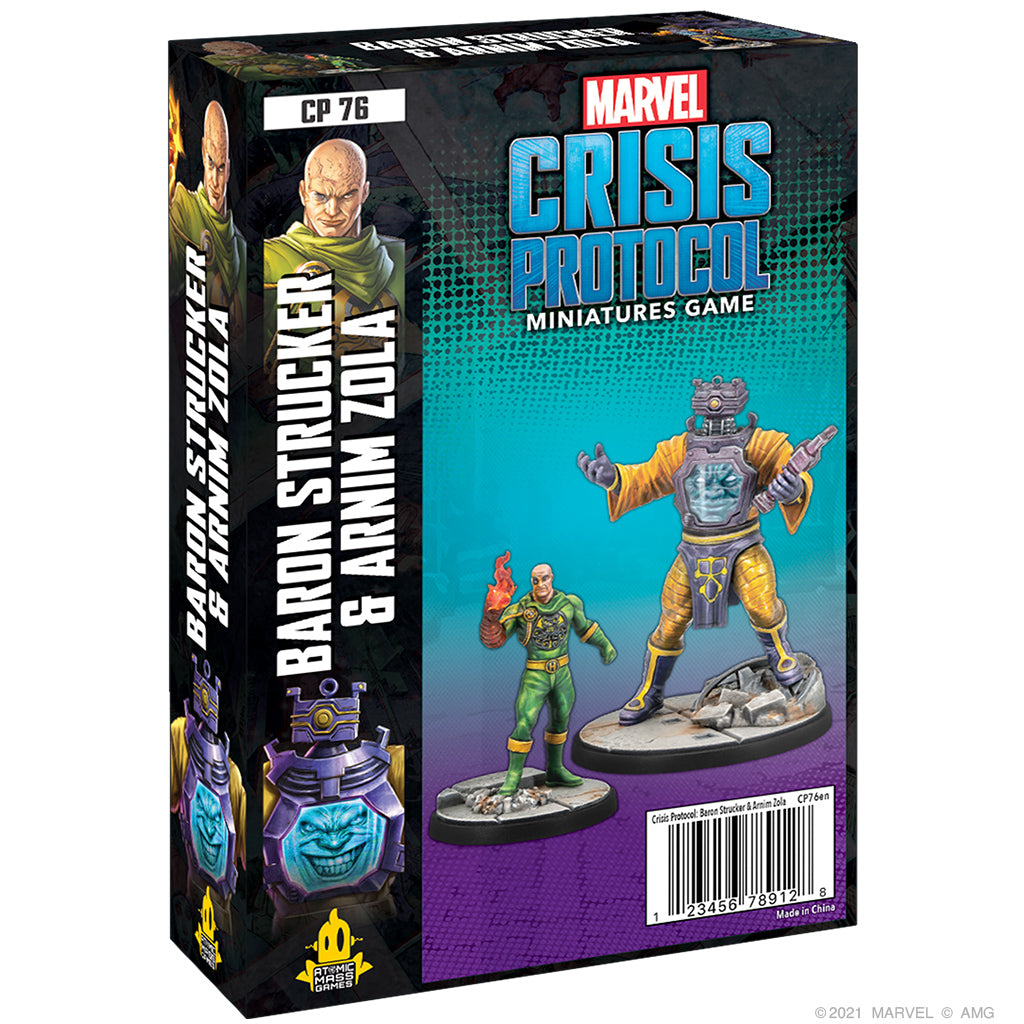 Baron Strucker & Arnim Zola (Marvel Crisis Protocol)