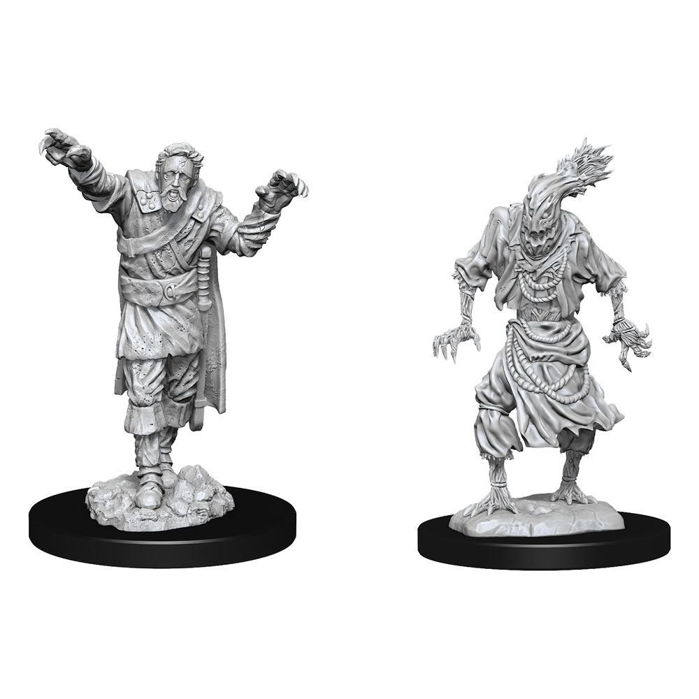 D&D - Scarecrow & Stone Cursed (Nolzurs Marvelous Unpainted Miniatures)