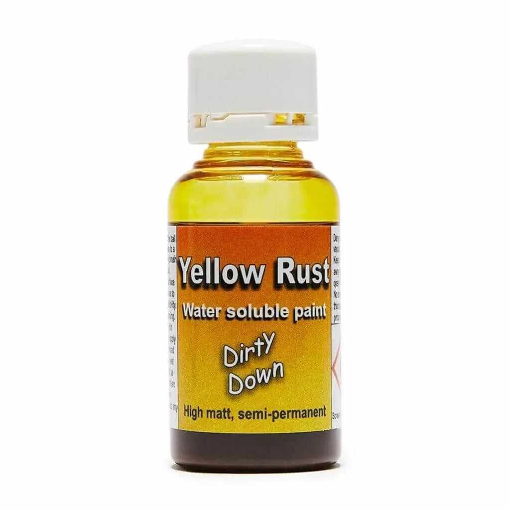 Yellow Rust 25ml (Dirty Down Water Soluble Paint)