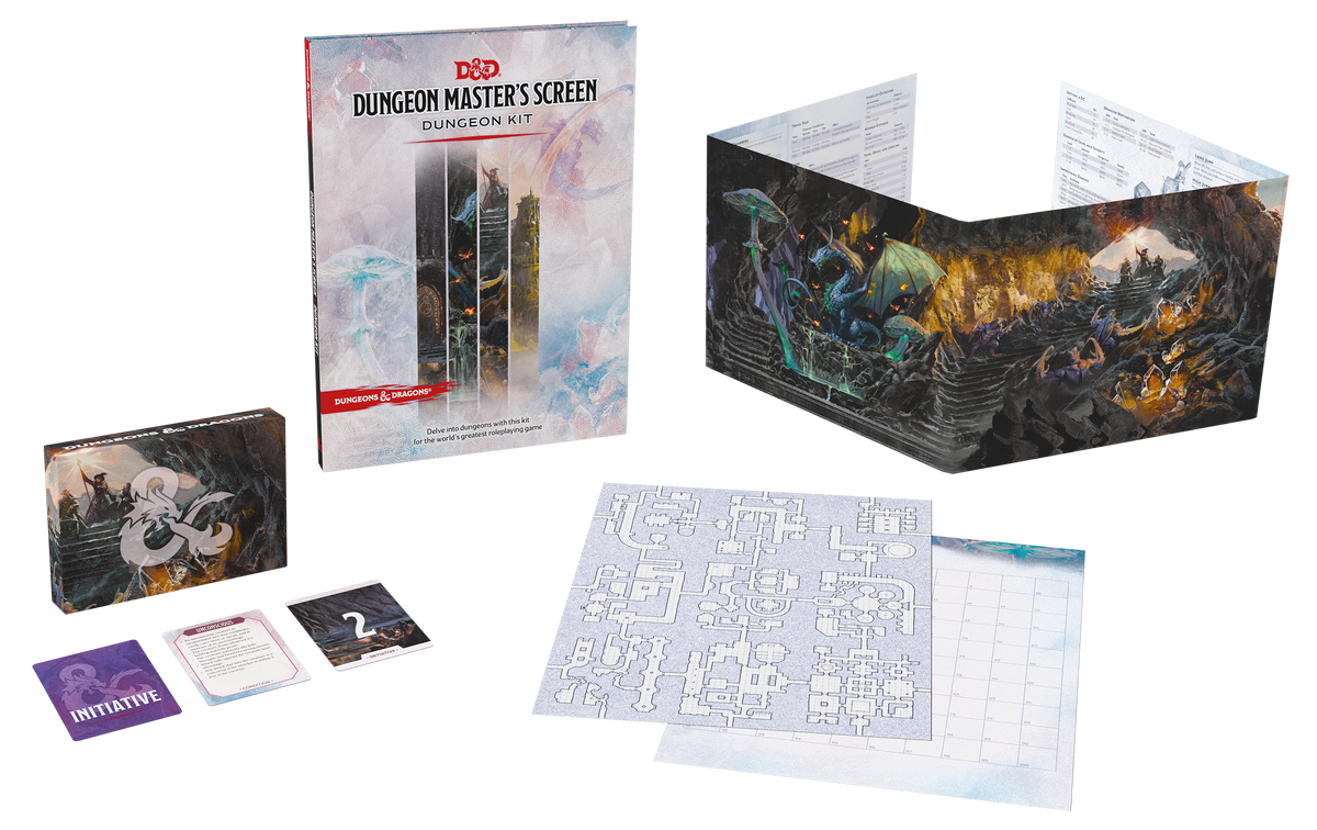 D&D DM Screen - Dungeon Kit