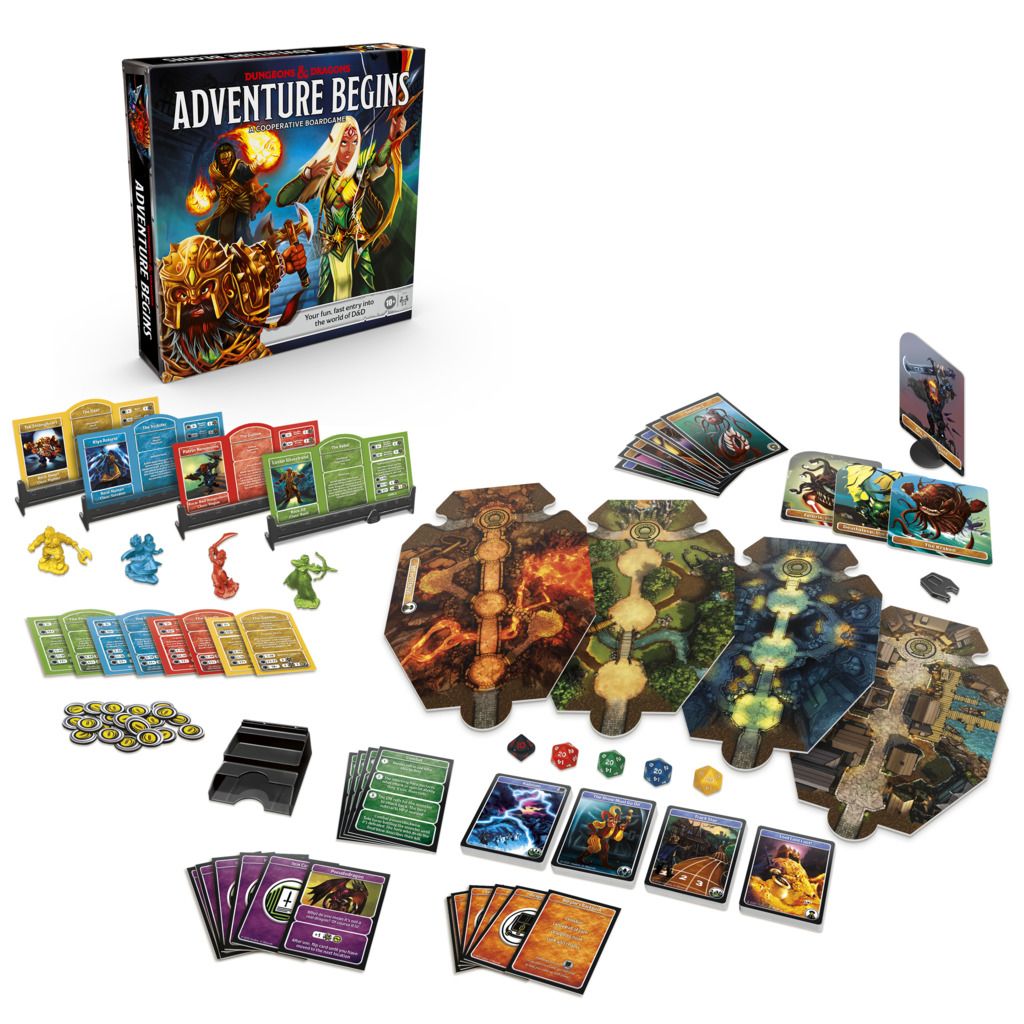 D&D Adventure Begins Board Game