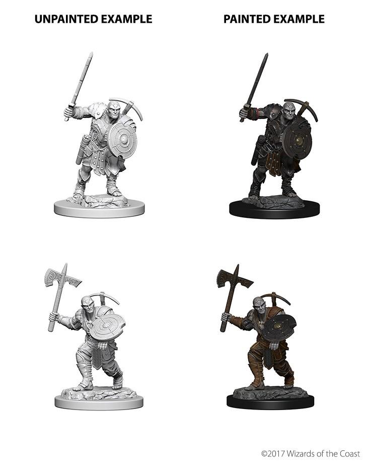 D&D - Earth Genasi Male Fighter (Nolzurs Marvelous Unpainted Miniatures)