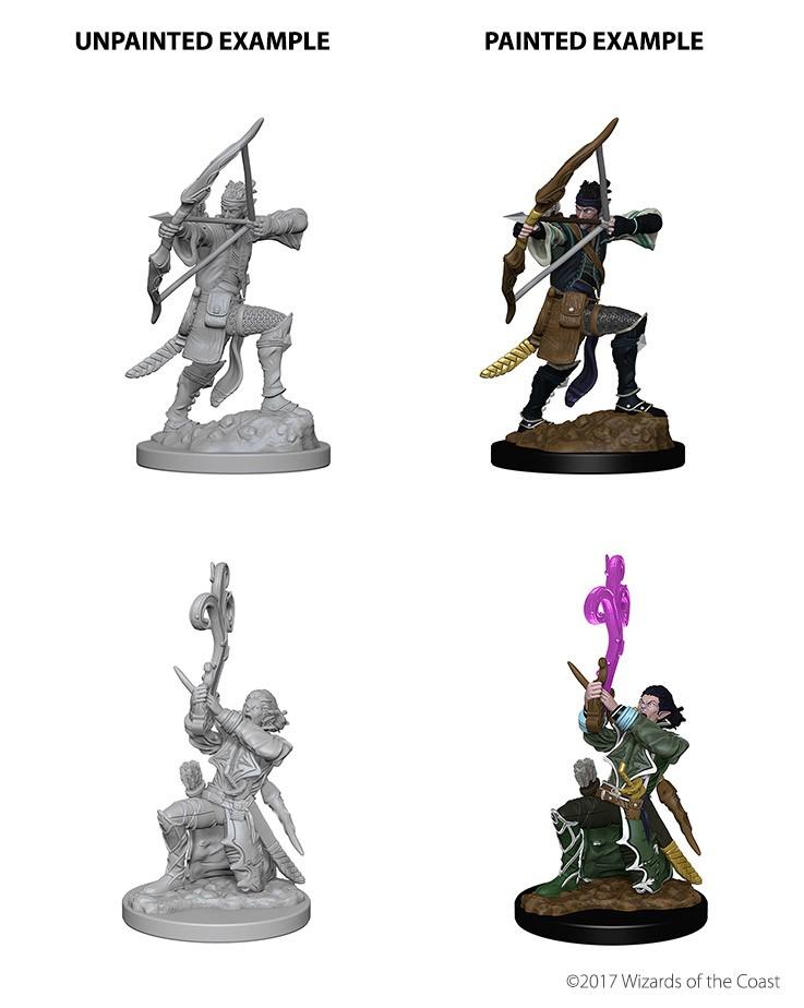 D&D - Elf Male Bard (Nolzurs Marvelous Unpainted Miniatures)