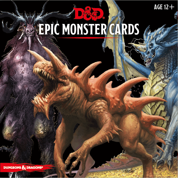 D&D Monster Cards - Epic Monster Cards