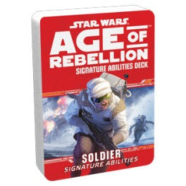 Star Wars RPG: Age of Rebellion - Soldier (Signature Abilities Deck)