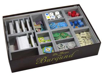 Castles Of Burgundy Folded Space Game Inserts