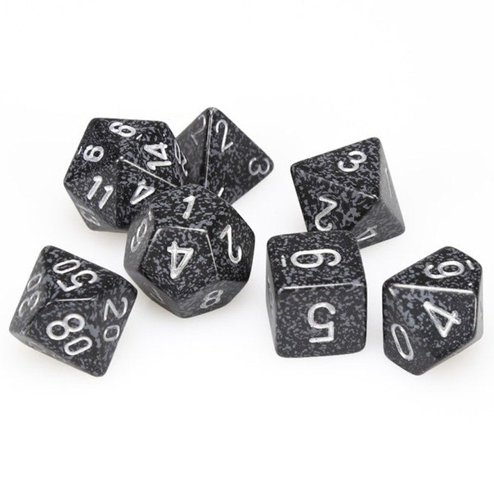CHX 25318 Speckled Ninja (Polyhedral 7-Die Set)
