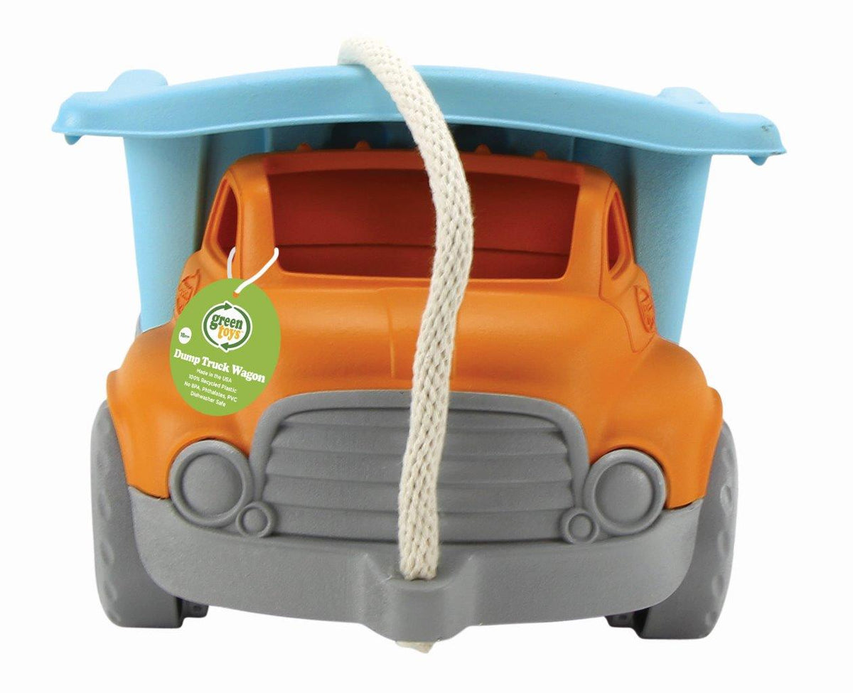 Dump Truck Wagon - Blue/Orange (Green Toys)