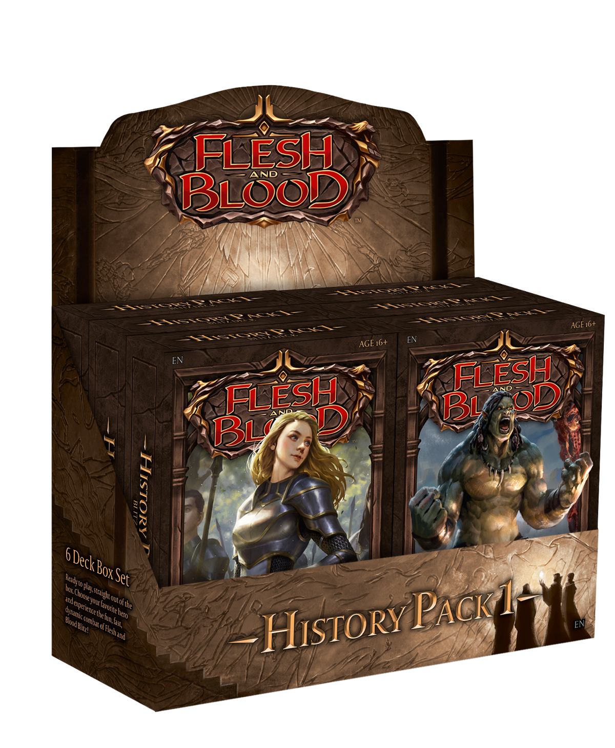 Flesh and Blood: History Pack 1 – Blitz Deck Box