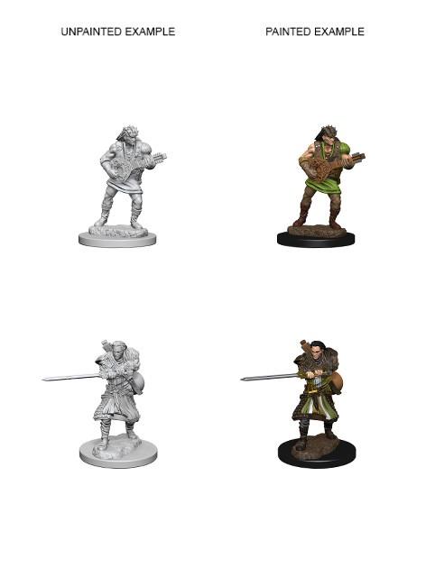 D&D - Human Male Bard (Nolzurs Marvelous Unpainted Miniatures)