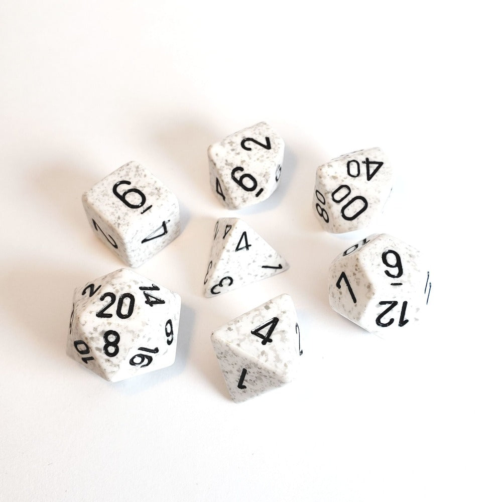 CHX 25311 Speckled Arctic Camo (Polyhedral 7-Die Set)