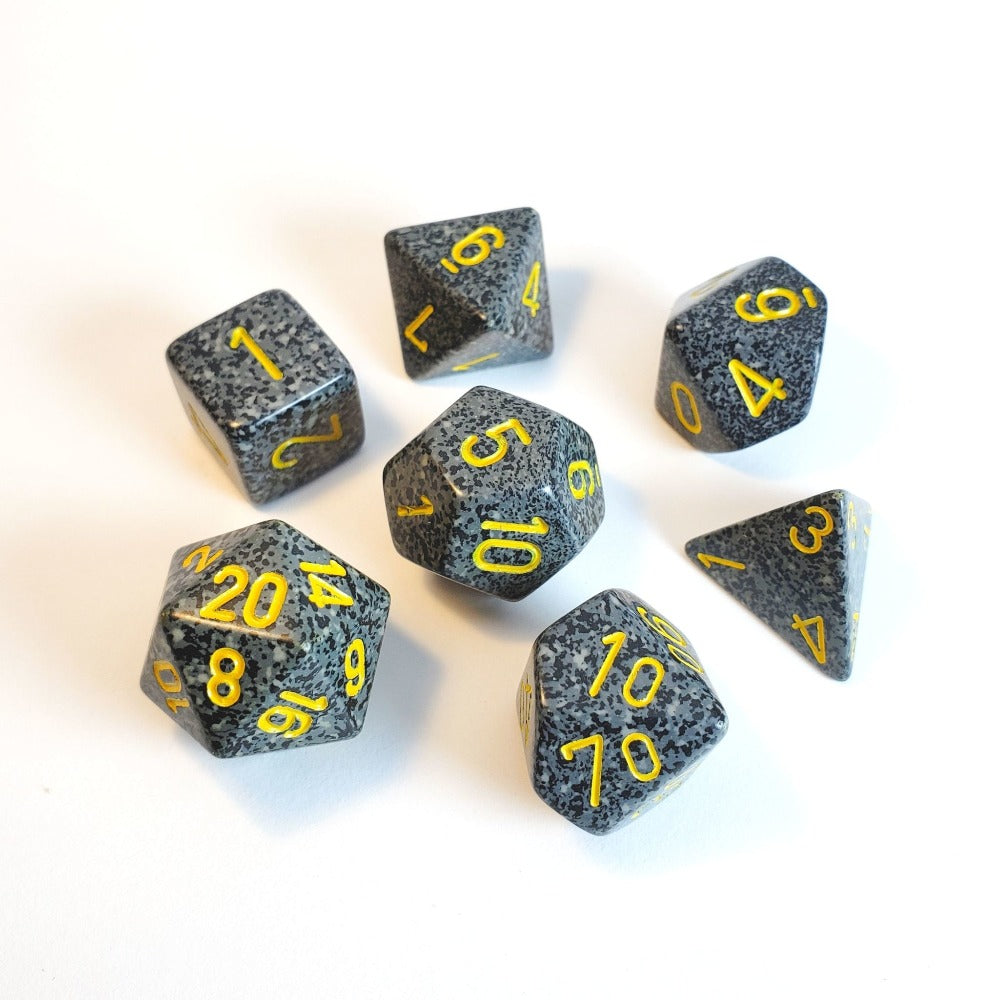 CHX 25328 Speckled Urban Camo (Polyhedral 7-Die Set)