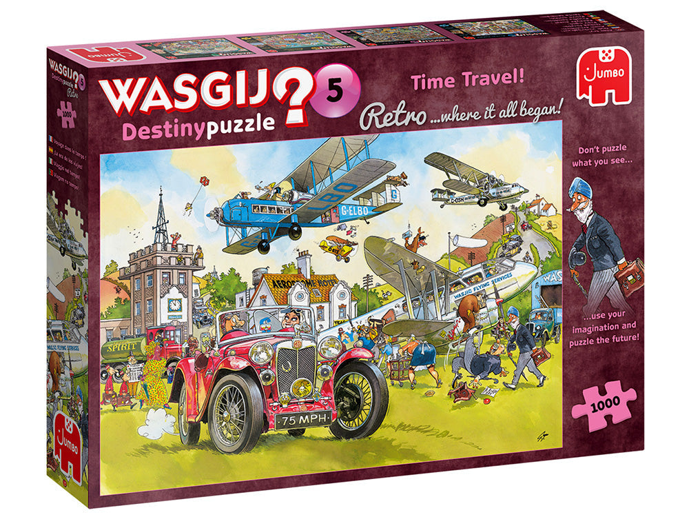 WASGIJ? Destiny #5 (Retro) - Time Travel! 1000pc Puzzle
