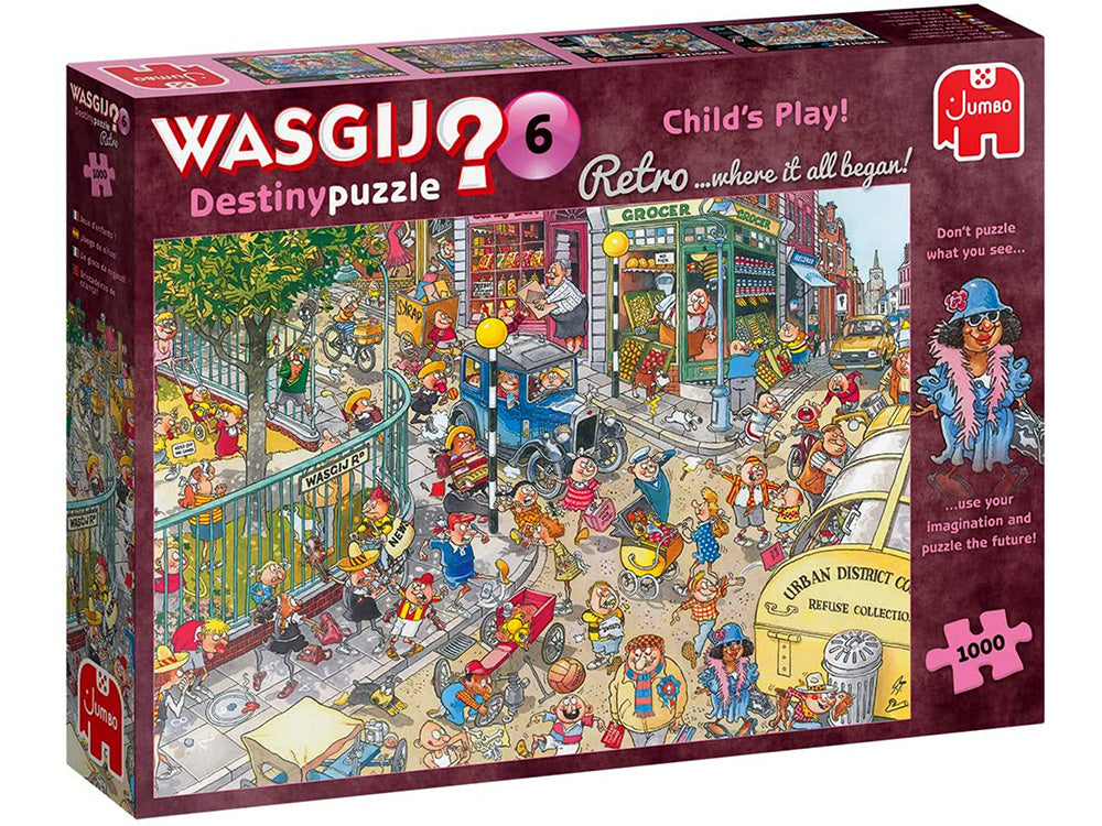 WASGIJ? Destiny #6 (Retro) - 1000pc Puzzle