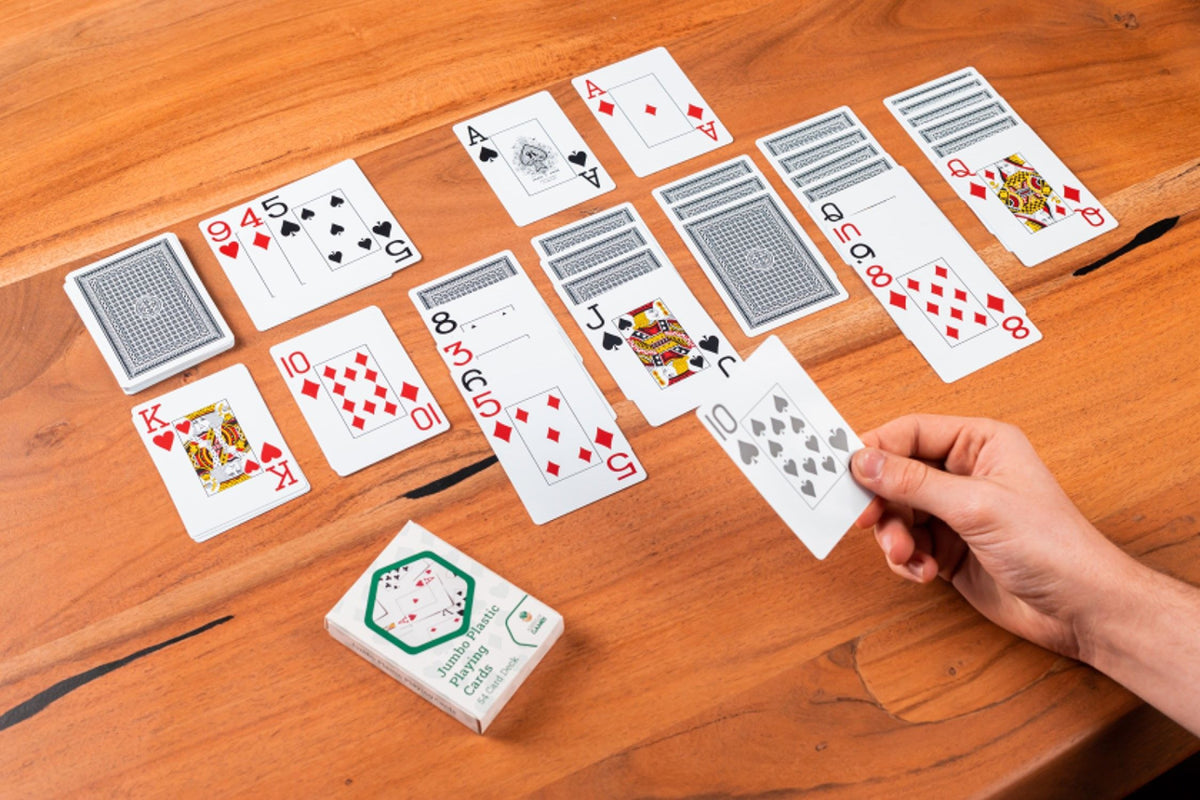 Jumbo Plastic Playing Cards (LPG Classics)