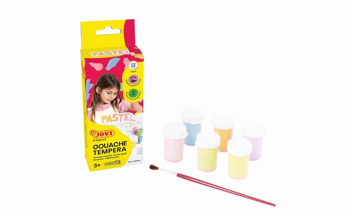 Jovi - Poster Paint - 6x15ml Pastel