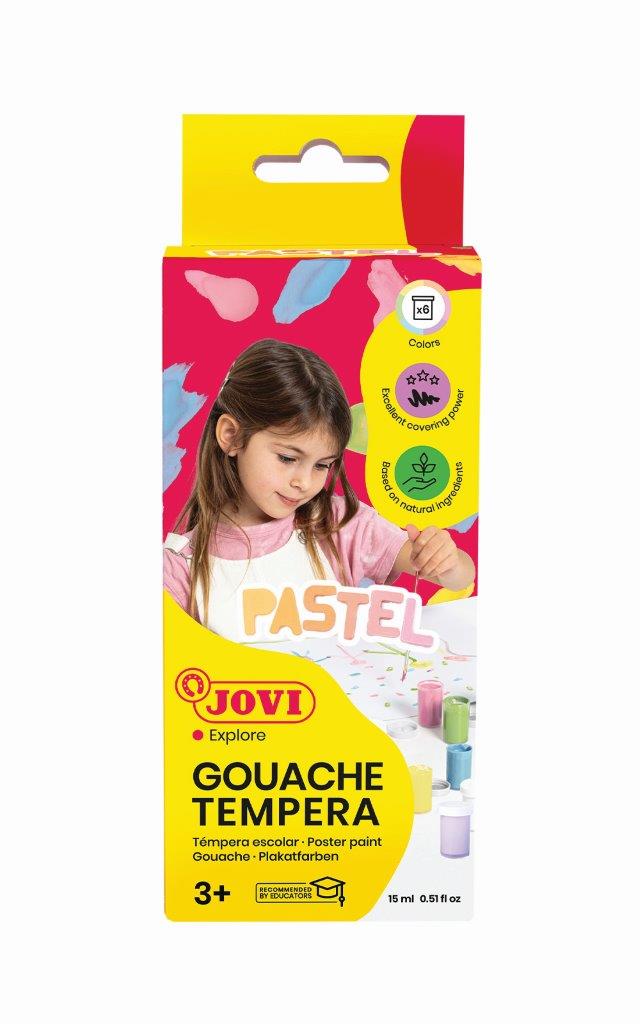 Jovi - Poster Paint - 6x15ml Pastel