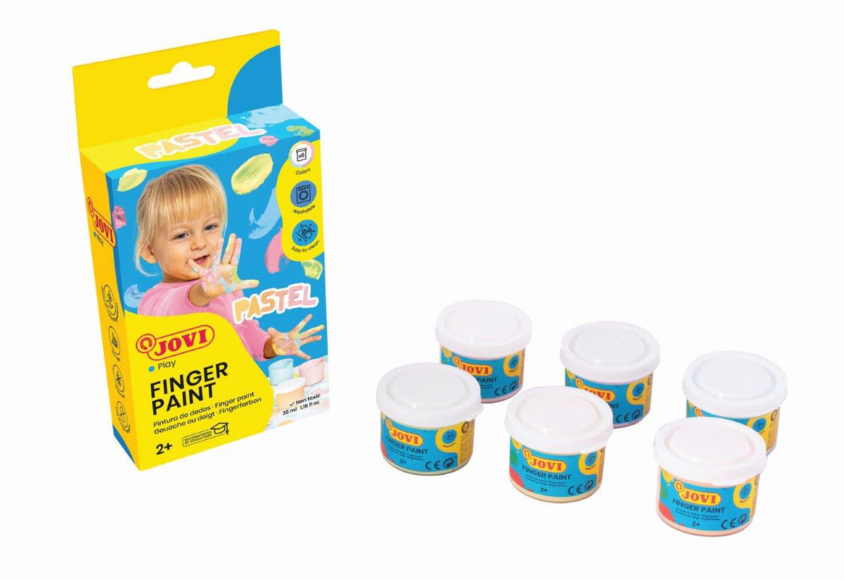 Jovi - Finger Paint - 6x35ml Pastel
