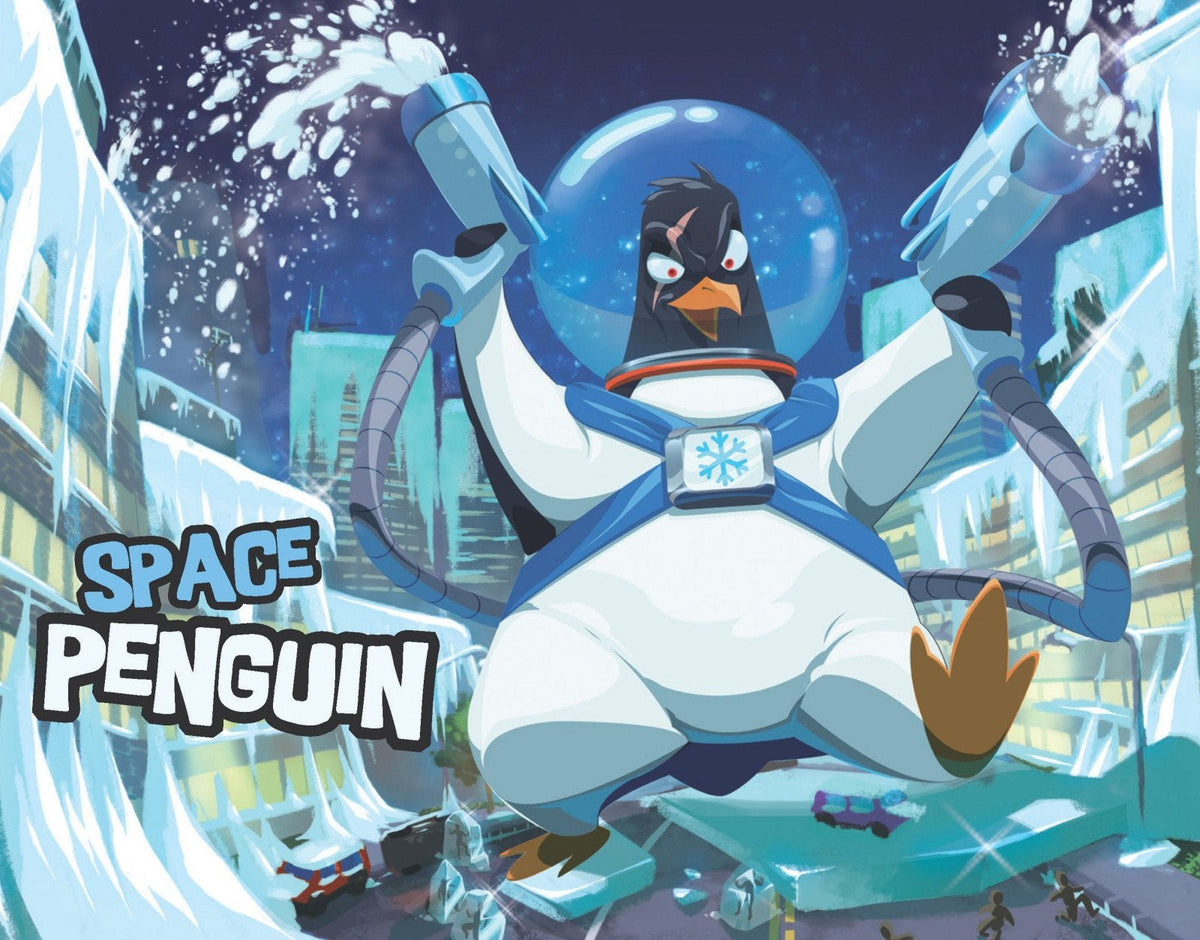 King Of Tokyo - Dark Edition Dark Space Penguin Monster And Dark Card Promo