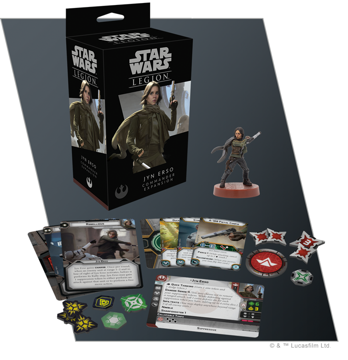 Jyn Erso Commander (Star Wars Legion)