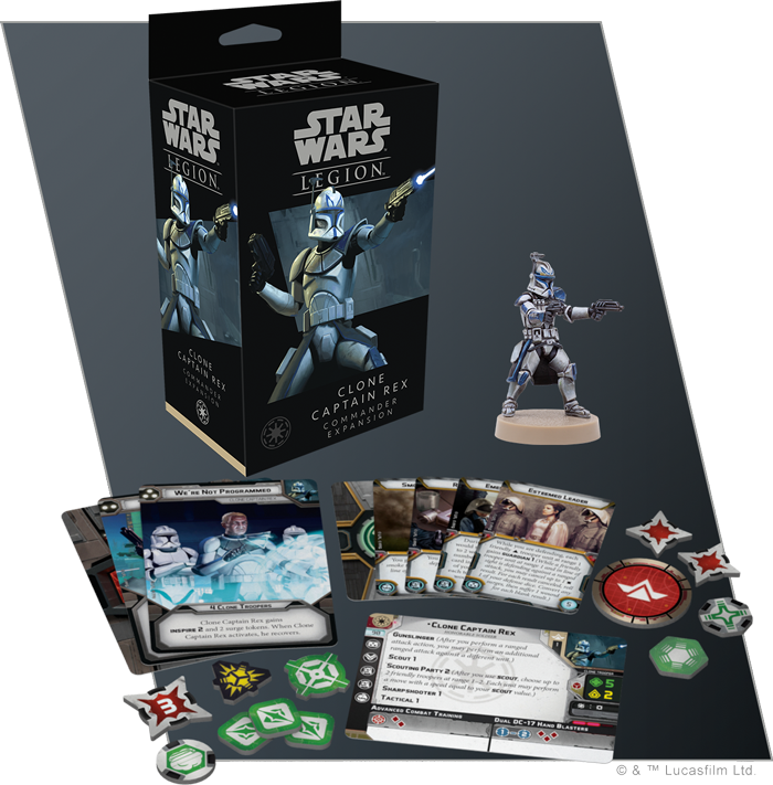 Clone Captain Rex Commander Expansion (Star Wars Legion)
