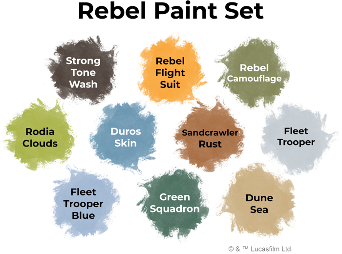 Rebel Paint Set (Star Wars Legion)