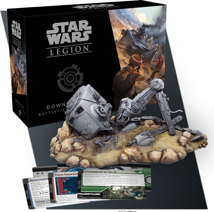 Downed AT ST Battlefield Expansion (Star Wars Legion)