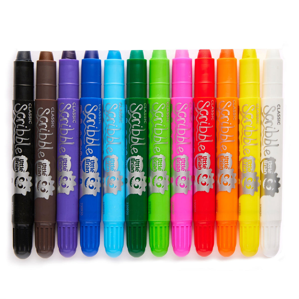 Little Brian Scribble Paint Sticks 12pk