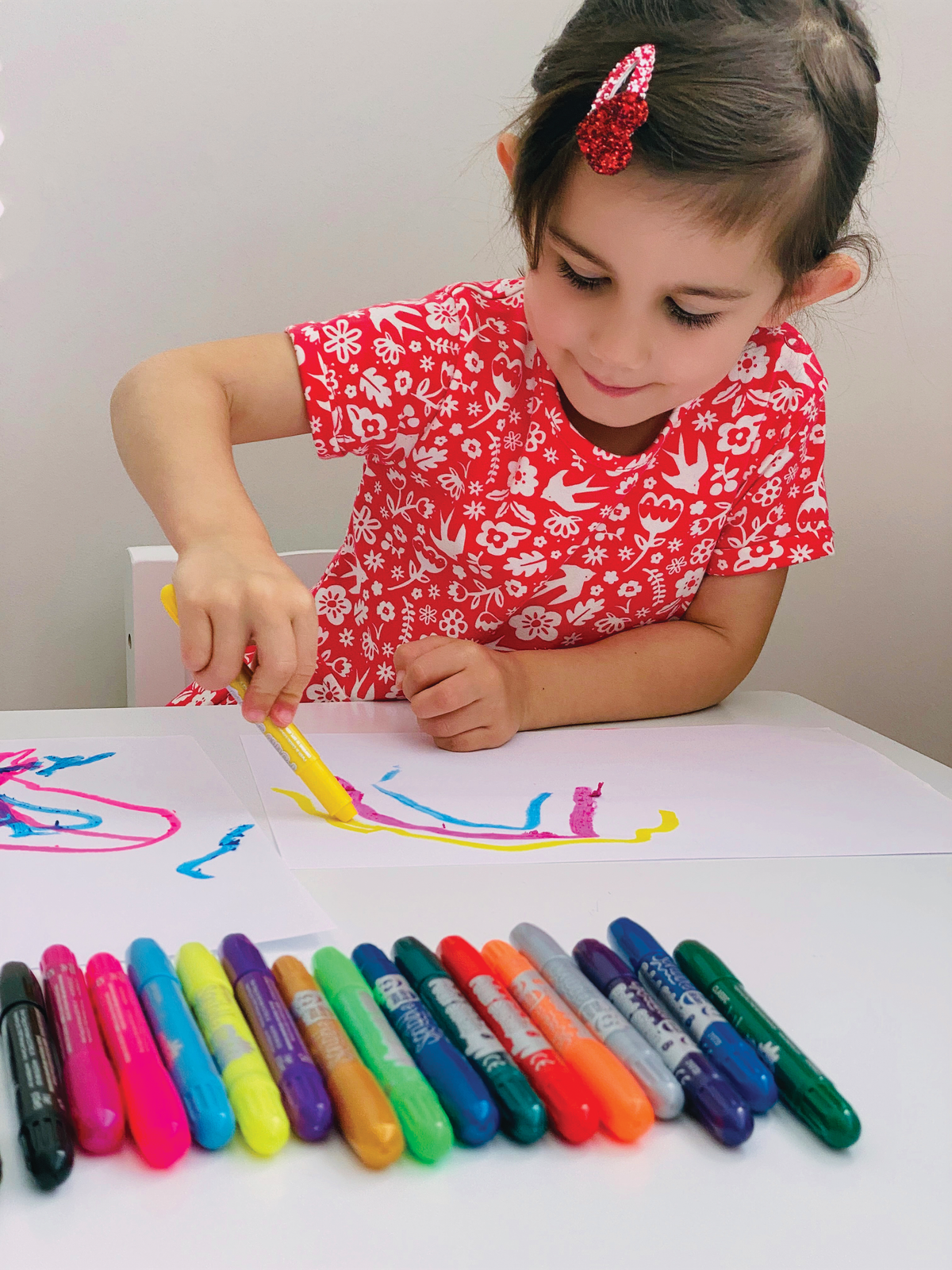 Little Brian Scribble Paint Sticks 12pk