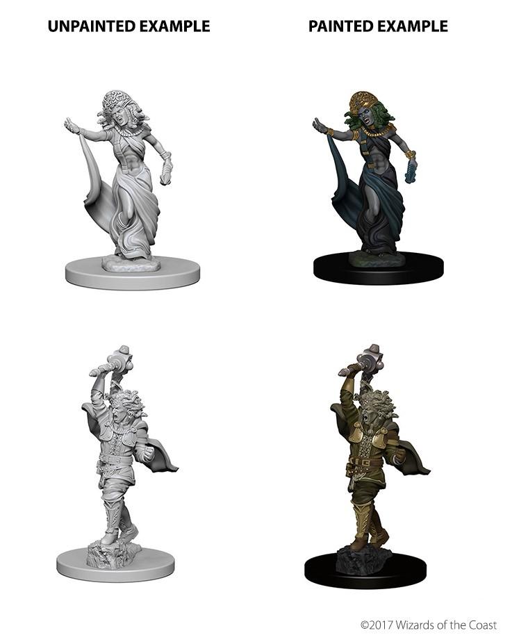 D&D - Medusas (Nolzurs Marvelous Unpainted Miniatures)