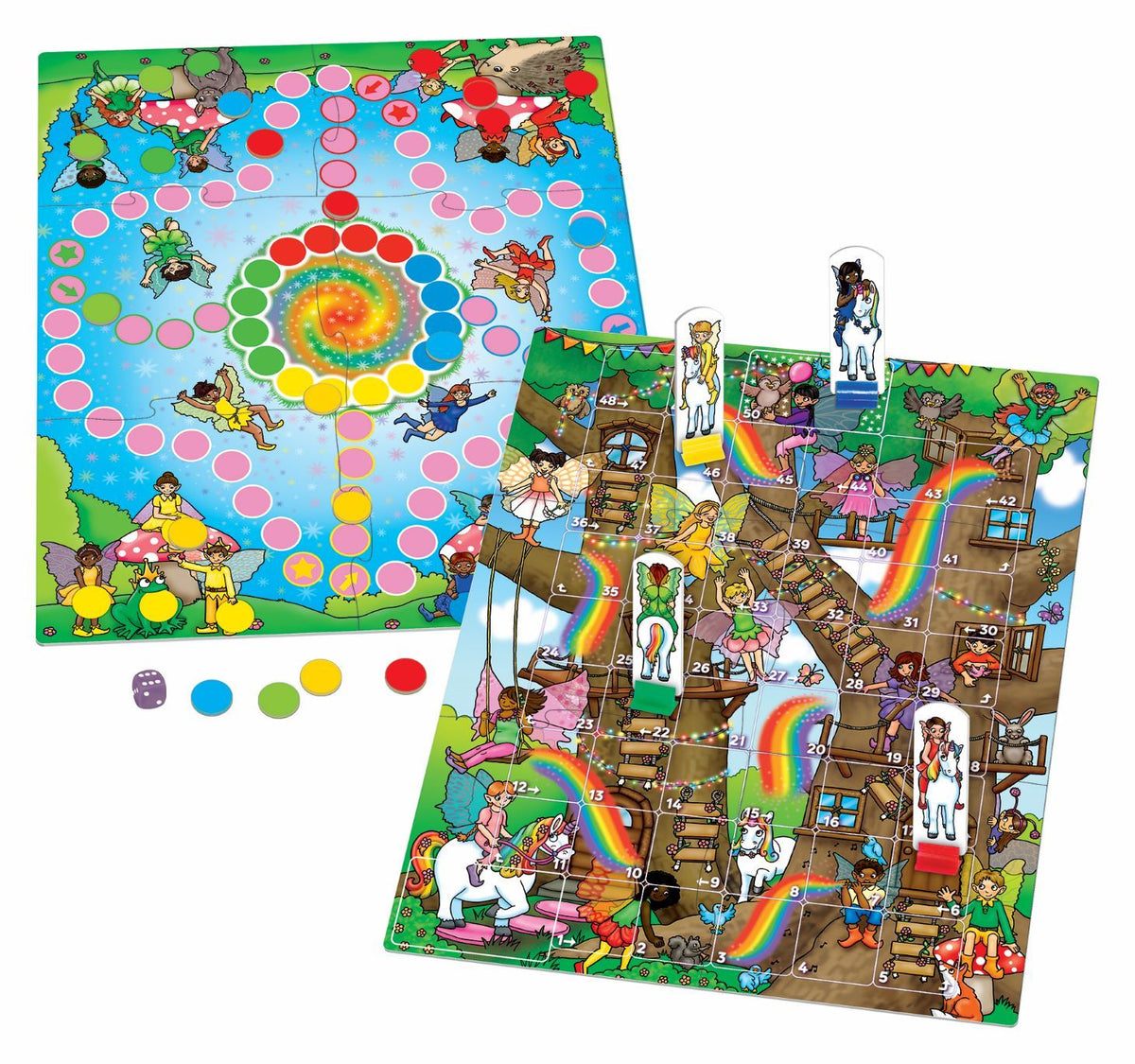 Orchard Game - Fairy Snakes & Ladders and Ludo