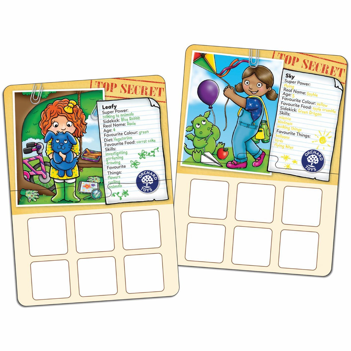 Orchard Game - Superhero Lotto