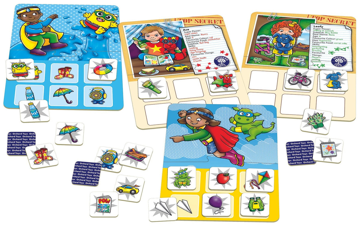 Orchard Game - Superhero Lotto