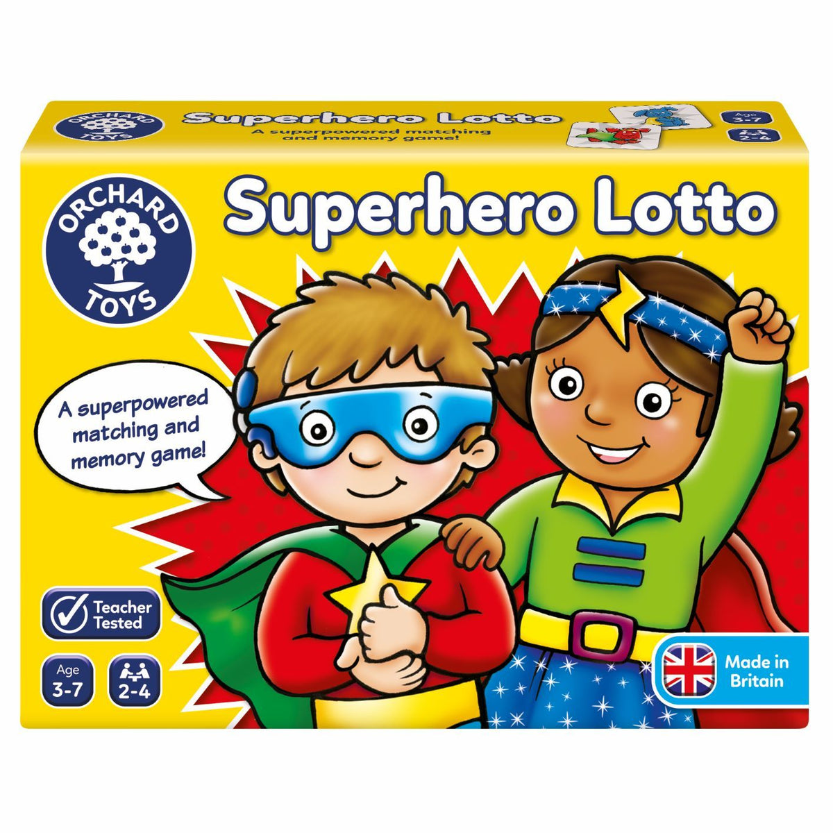 Orchard Game - Superhero Lotto