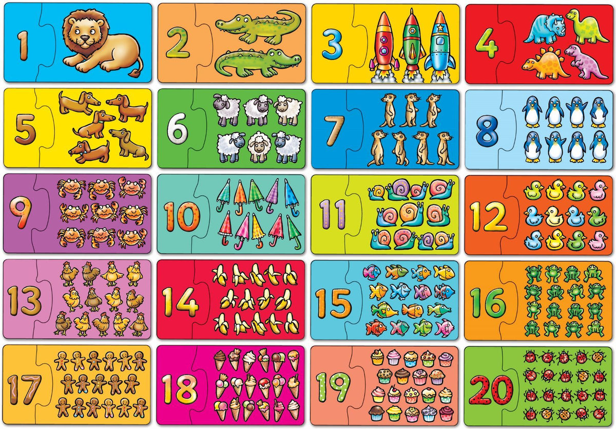 Orchard Toys - Match And Count Activity Puzzles