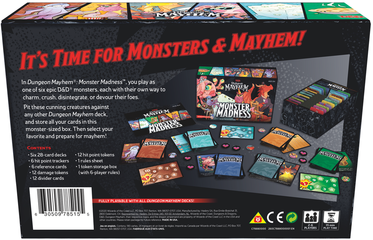 D&D Dungeon Mayhem Monster Madness
