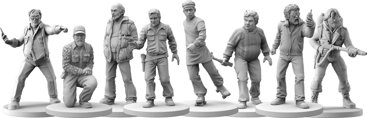 The Thing - Human Miniatures Set