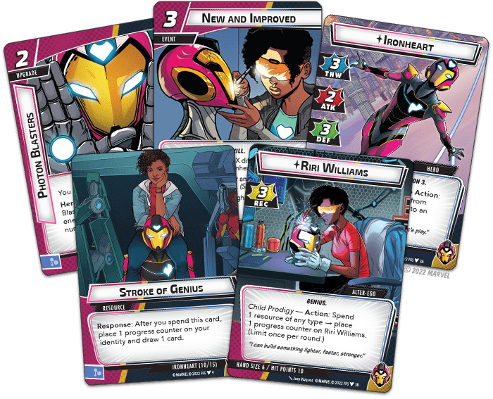 Marvel Champions - Ironheart (Hero Pack)